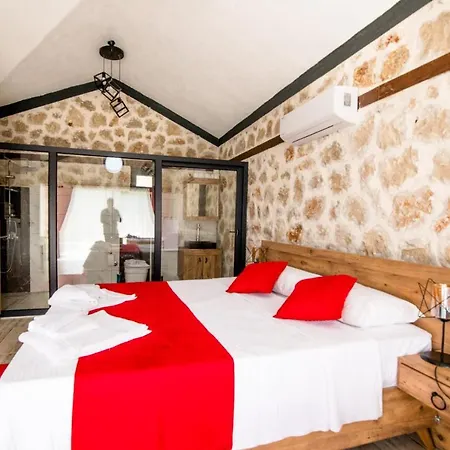 Exceptional With Private Pool And Jacuzzi In Kas, Antalya קס