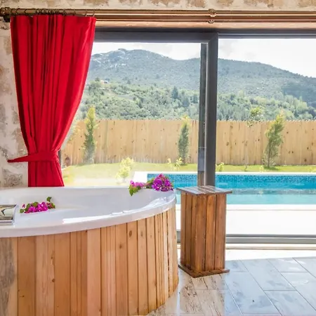 Exceptional With Private Pool And Jacuzzi In Kas, Antalya